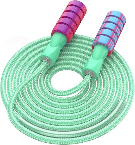 Cuerda de saltar para mujeres y hombres, jumprope de fitness para mujeres, entrenamiento, cuerda de saltar ajustable para adultos