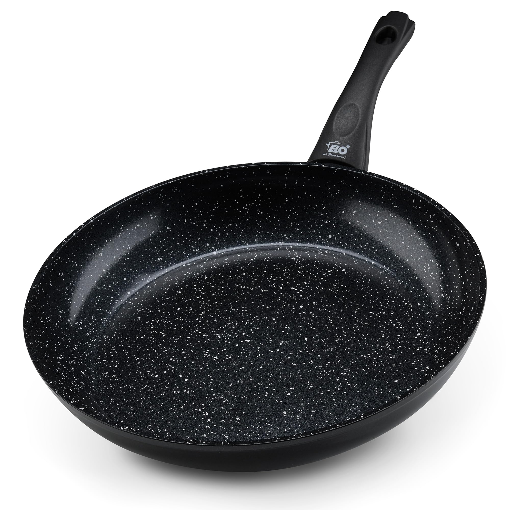 ELO Bratpfanne Belugo 32 cm, geschmiedetes Aluminium – antihaft | Induktion, kratzfest, ELODUR® Select Antihaftversiegelung, Griff mit Flammschutz, spülmaschinengeeignet