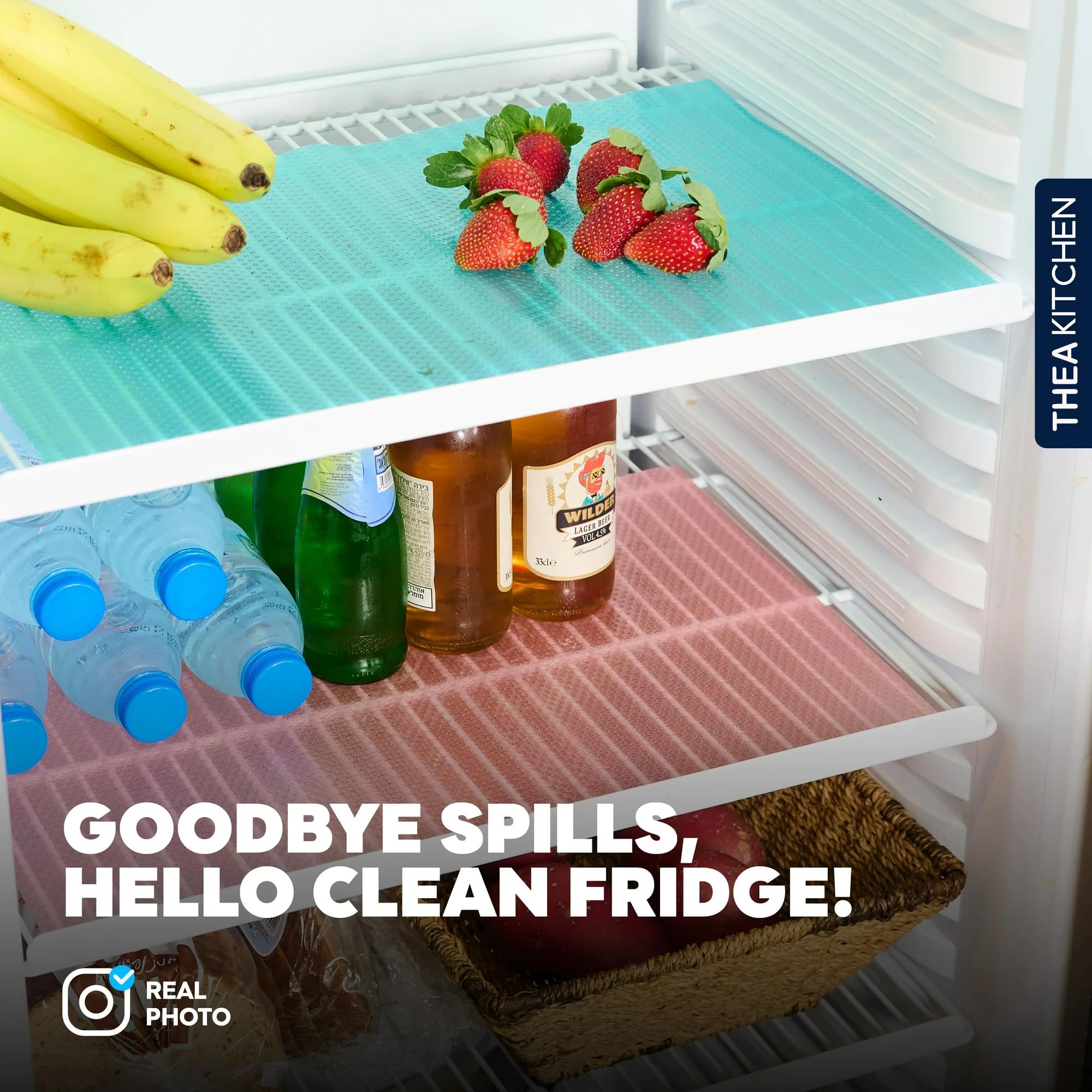 Refrigerator Liners - Protect & Organize Your Fridge -5 Refrigerator Liners - Protect & Organize Your Fridge -5