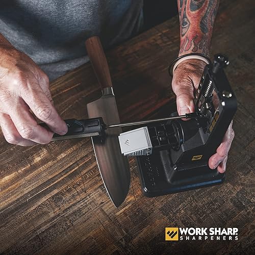 Miniatura 6 de Work Sharp Precision Adjust Elite - Sistema de afilado de cuchillos ajustable con 7 abrasivos