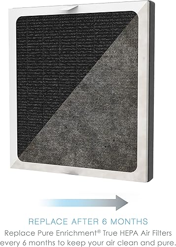 Miniatura 9 de Pure Enrichment PureBaby - Purificador de aire de oso para niños y filtro HEPA verdadero, clasificación Energy Star, filtración de aire de 4 etapas,