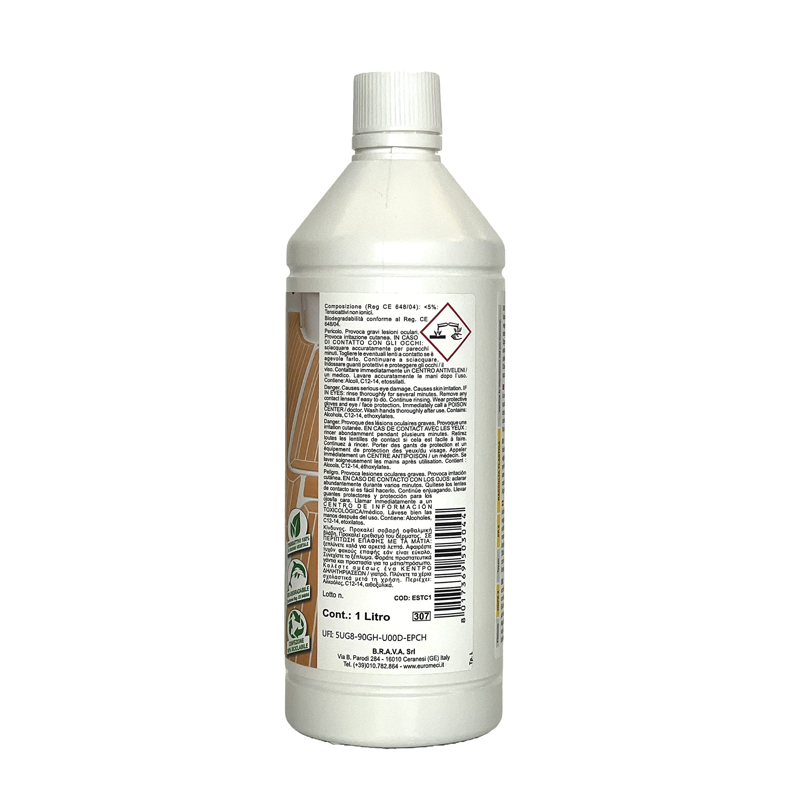 Brava EUROMECI Syn Teak Cleaner conf. da 1 litro