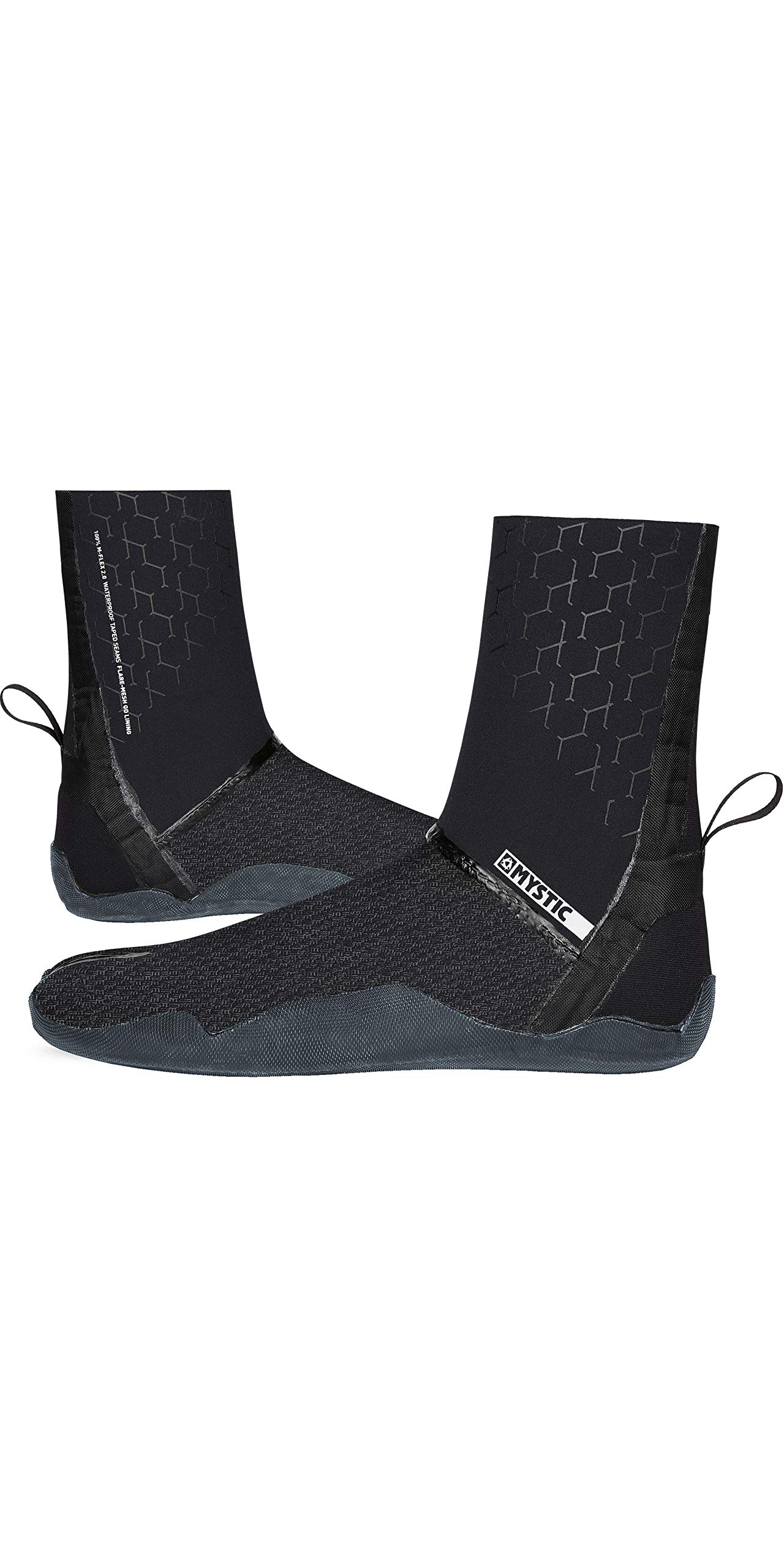Mystic Majestic 3mm Split-Toe Wetsuit Boots 2020 - Black 2 UK