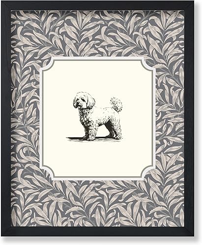 Miniatura 66 de Poster Master Impresión Vintage de Cachorro - Póster Retro de Perro - Arte Pastel - Diseño de Pared de Animal Floral - Arte Bohemio Chic -