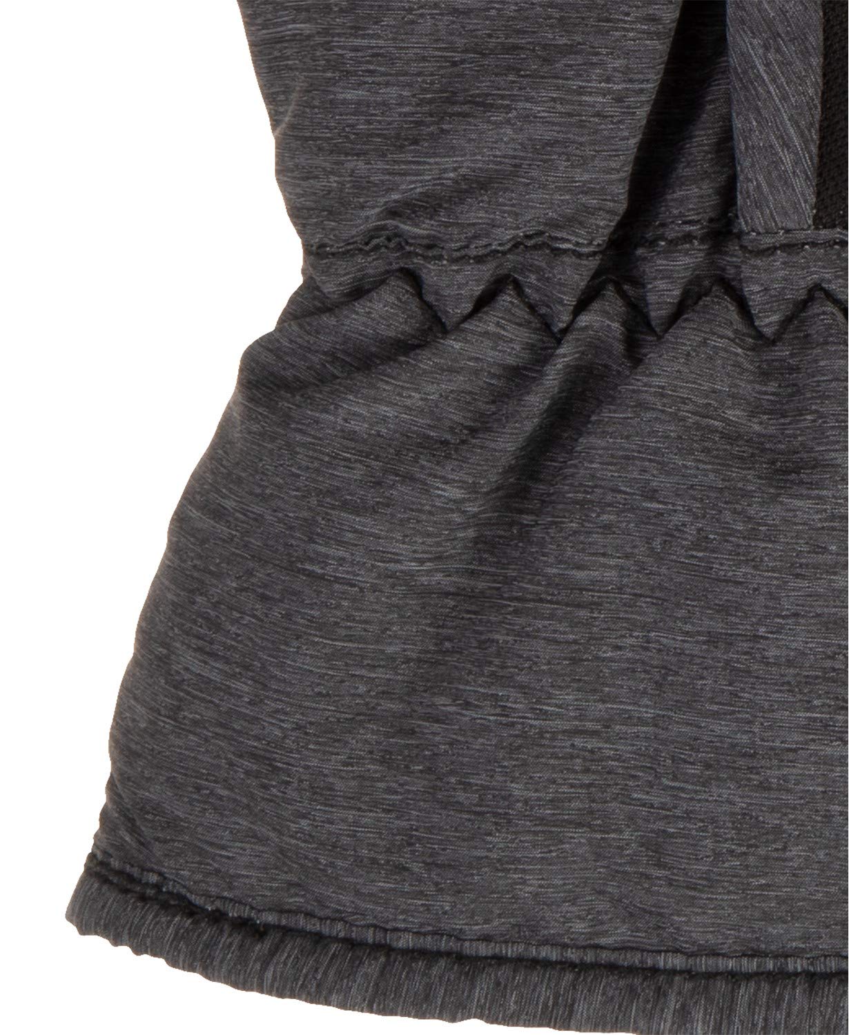 Isotoner Men's Insulated Pieced Gloves - A70163 (Black, S/M)