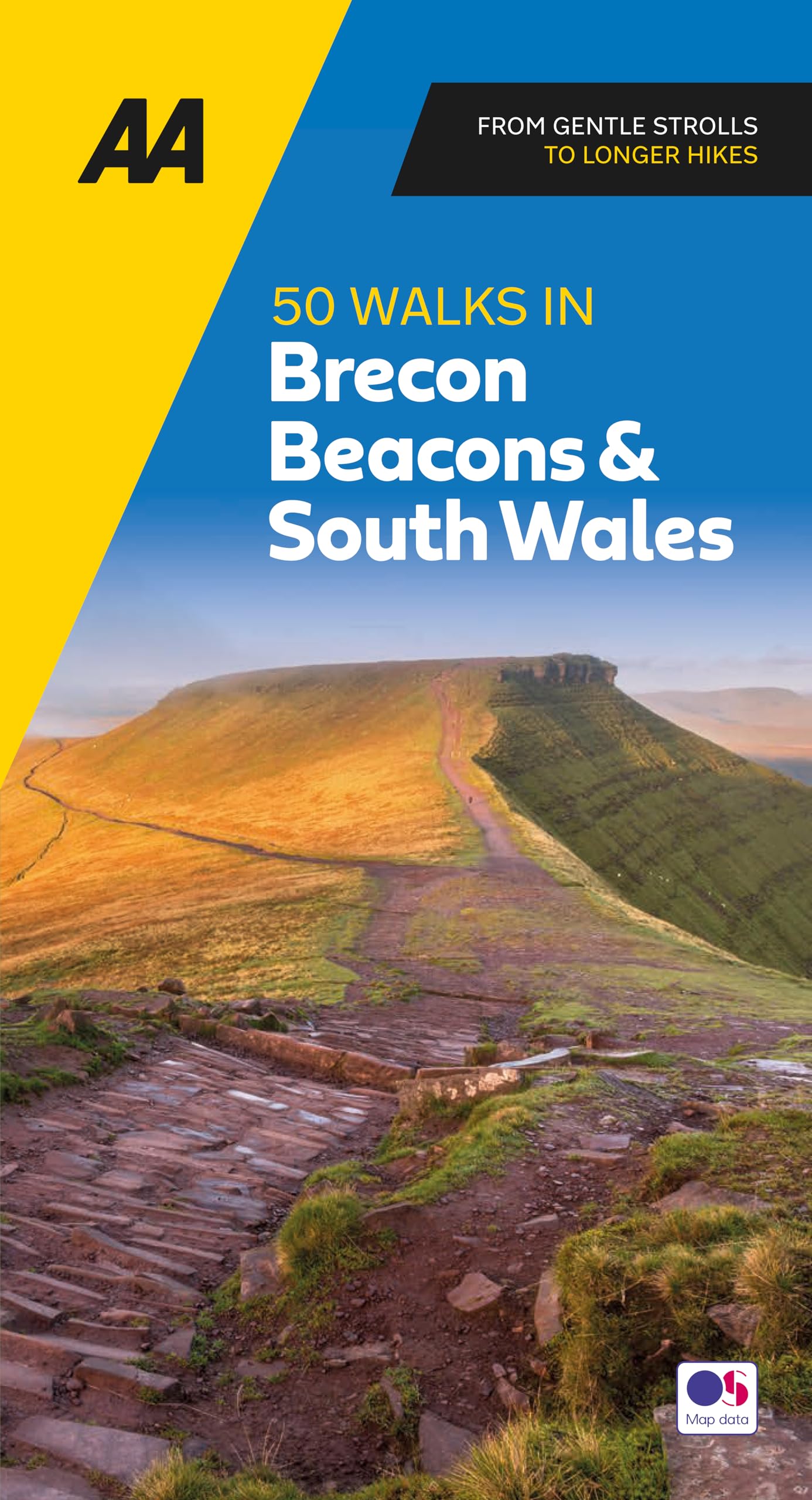 AA 50 Walks In Brecon Beacons and South Wales (AA 50 Walks) (Walks UK) paperback