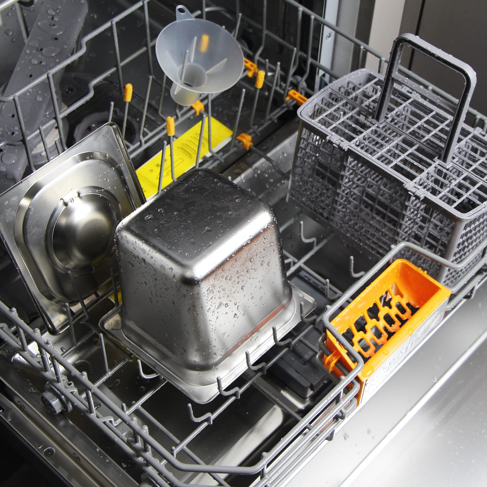 Bac à Compost de Cuisine avec Couvercle et boîte en Bois d'acacia, récipient à Compost de Cuisine Anti-odeurs, bac à Compost d'intérieur en Acier Inoxydable