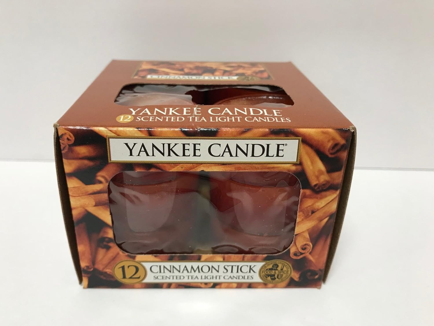 Yankee Candle Cinnamon Stick 12 Tea Lights Home & Kitchen