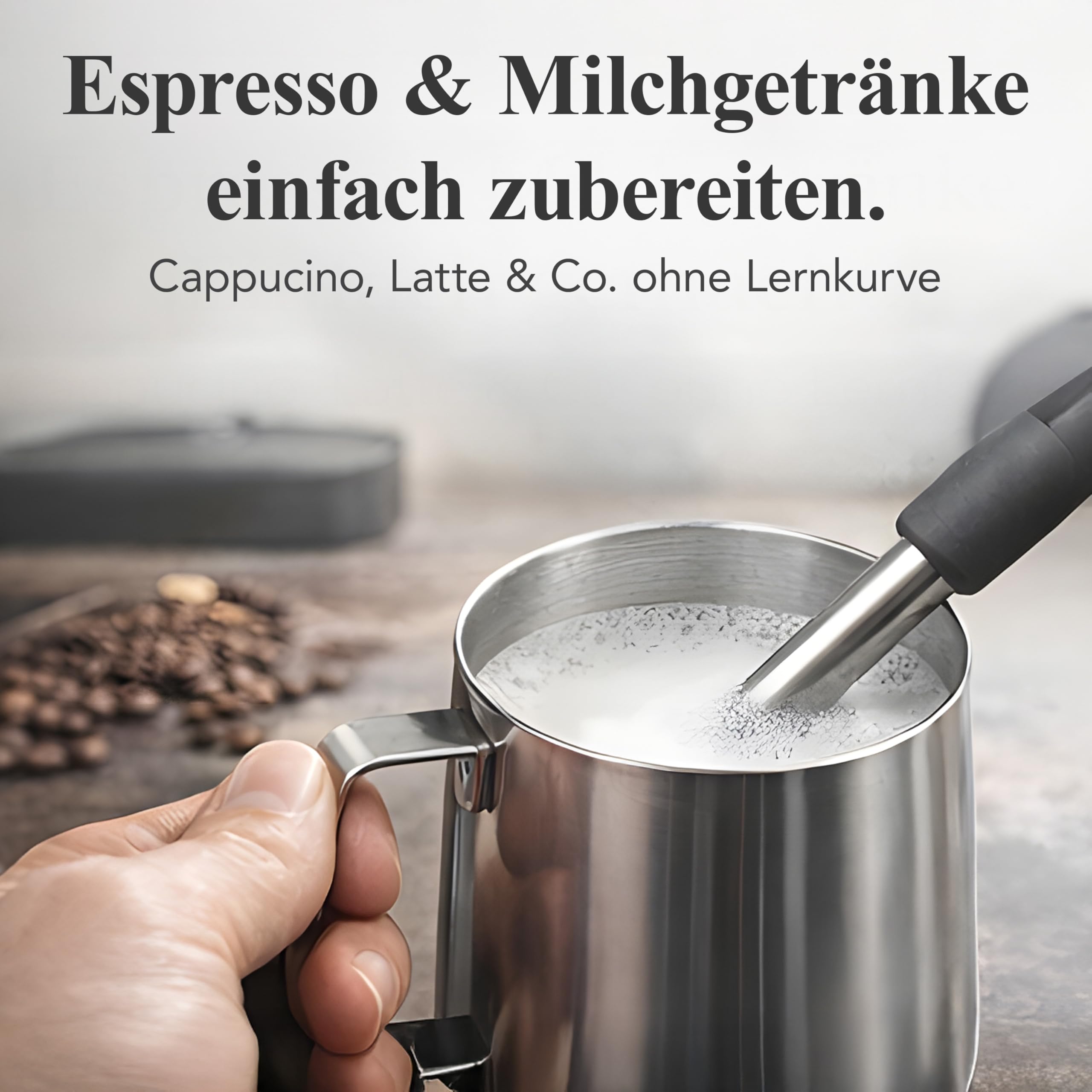 Solis Grind & Infuse Perfetta 1019 Siebträgermaschine - Kaffeemaschine mit Mahlwerk - Integrierte Zero Static Kaffeemühle - Espressomaschine mit Dampf- und Heißwasserfunktion - Edelstahl