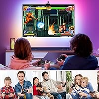 Vista 7 de Fvbade [36800 en 1] W88 PRO Pandora Arcade Box Consola de juegos Mini Arcade Box Retro Gaming Console Plug and Play, 0.08 oz Controladores