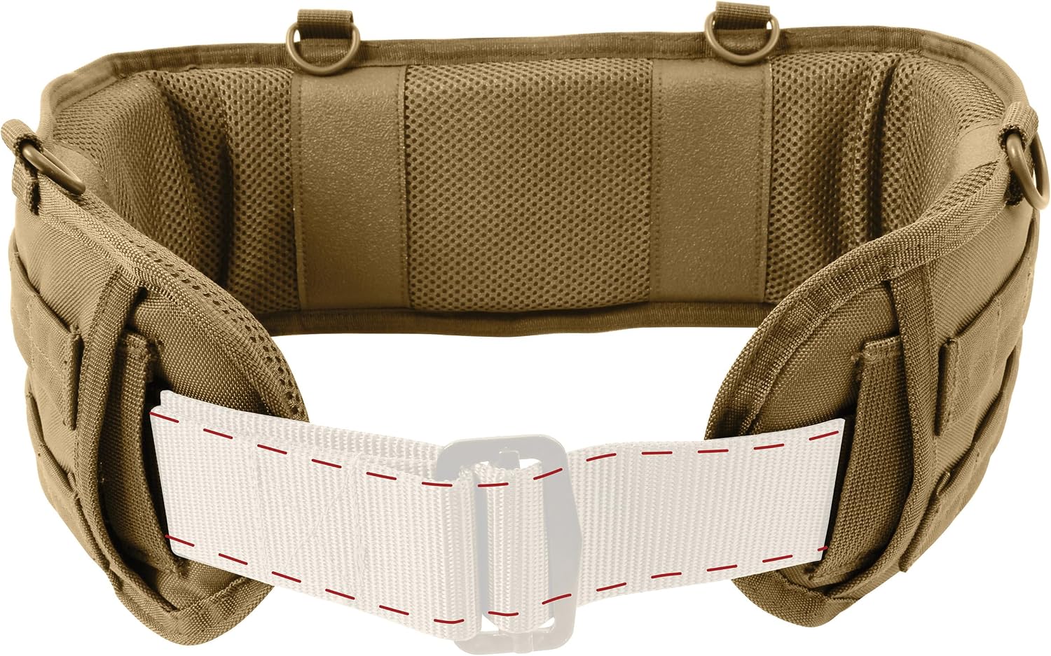 Rothco Tactical MOLLE Belt - Padded & Comfortable Uniform Utility Gear Belt image 3