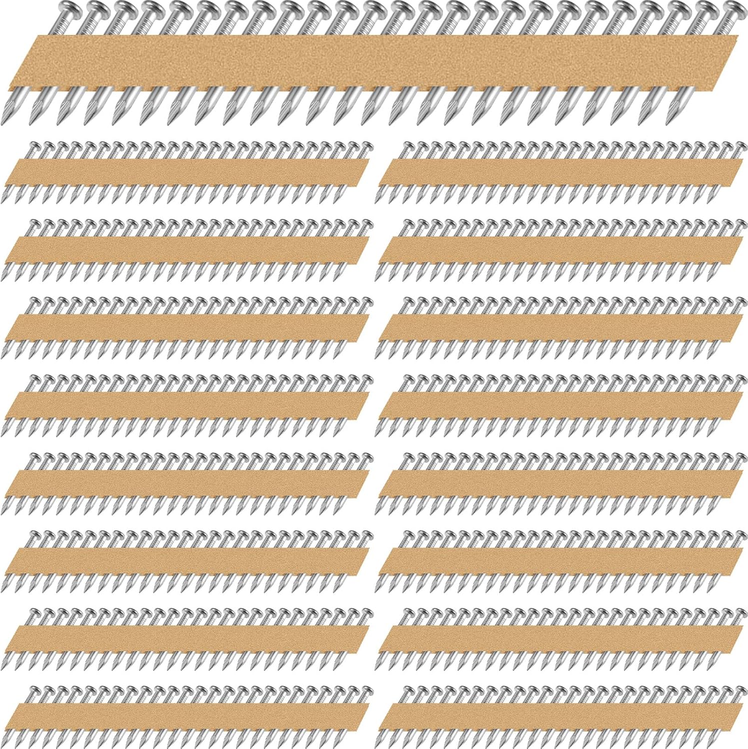 Zonon 3000 Count 1 1/2 Inch Metal Connector Nails Galvanized Joist