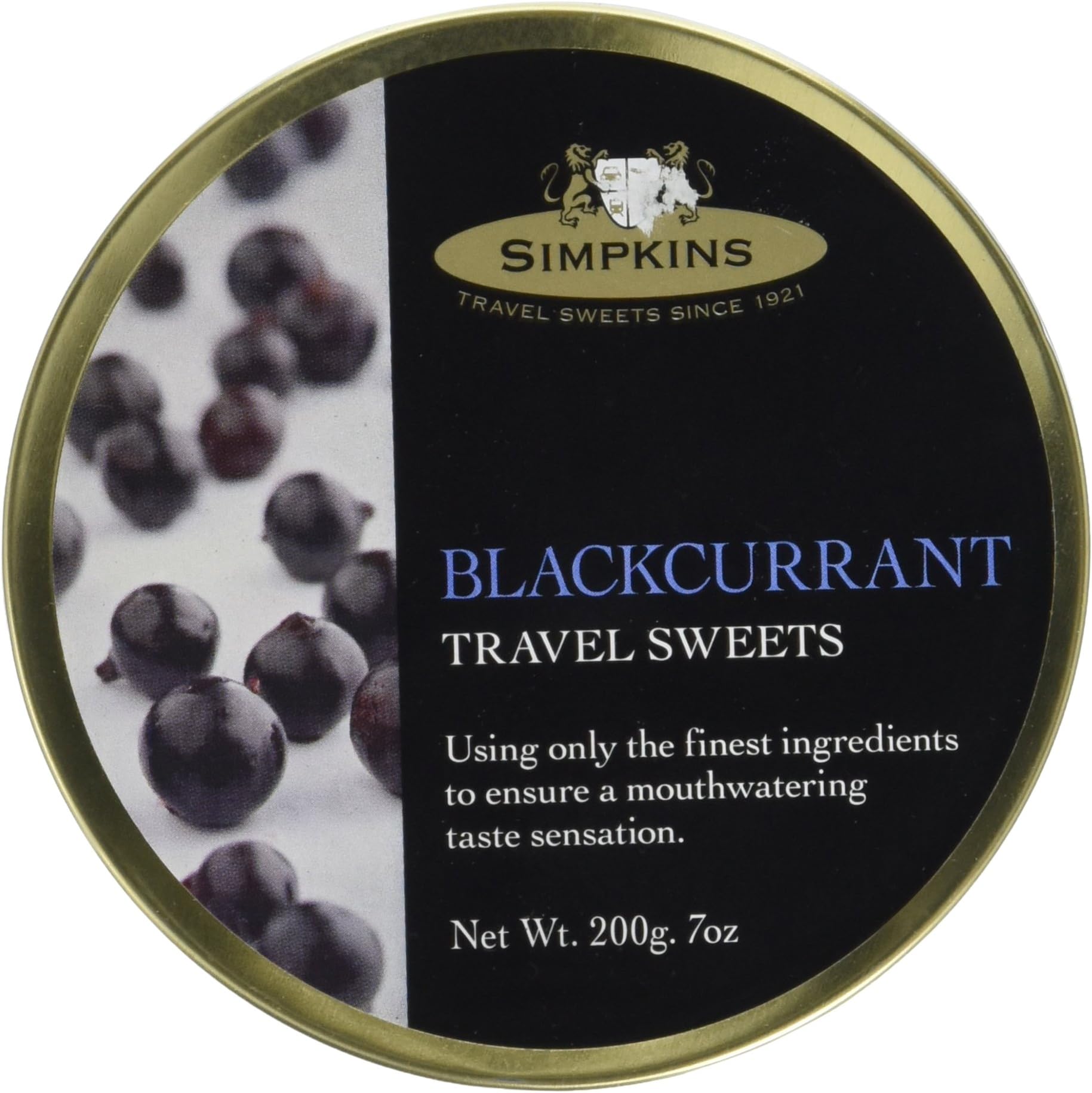 Simpkins Black Currant Candy Drops 7 oz