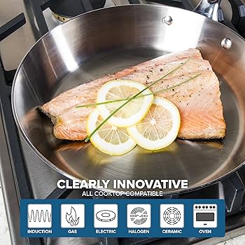 Amazon.com: Viking Contemporary 3-Ply Non Stick Frying Pan