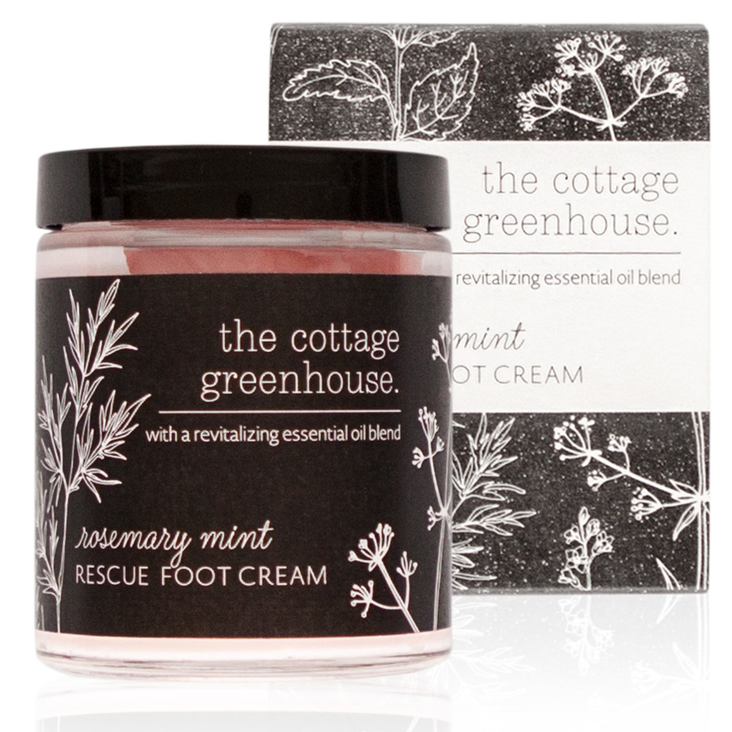 The Cottage GreenhouseRescue Foot Cream - Rosemary Mint For Unisex 6 oz Cream