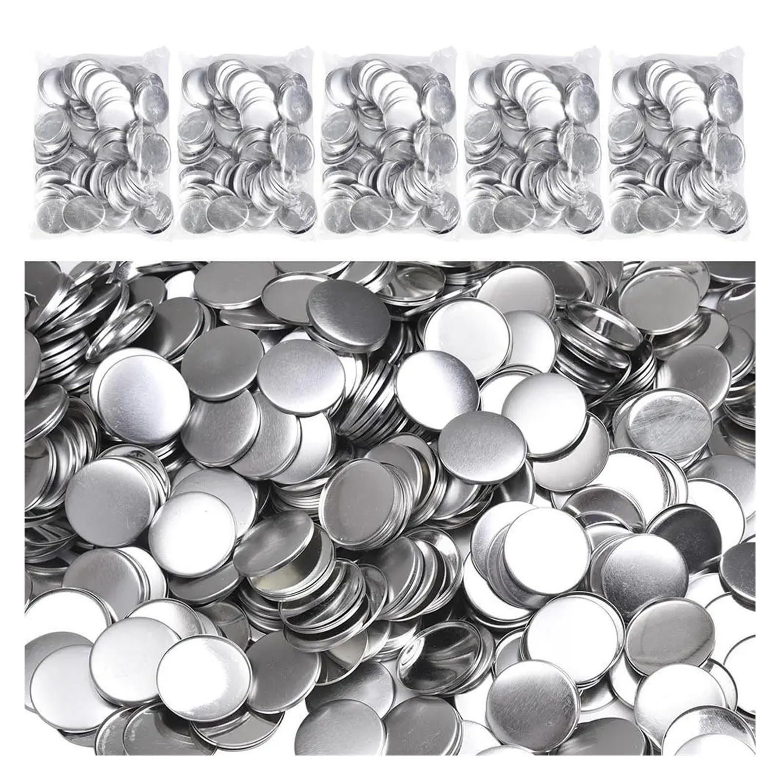 37mm Metalowe szpilki z tyłu DIY, puste szpilki, guziki, odznaki, materiały, części, 100 szt. do spersonalizowanego rękodzieła