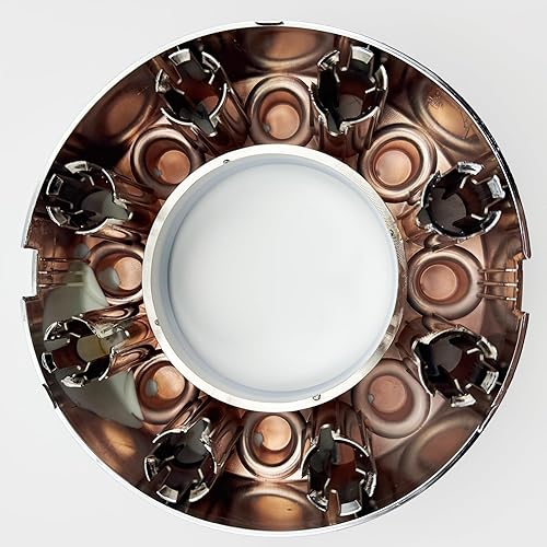 Miniatura 3 de Tapa de cubo de rueda central abierta cromada para 2005-2018 F250 F350 4x4 delantero