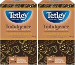 Tetley Indulgence Gingerbread Thé noir - Limité Edition, Thé de mélange de vacances, 20 Sacs à thé, 40 Grams, contient de la caféine