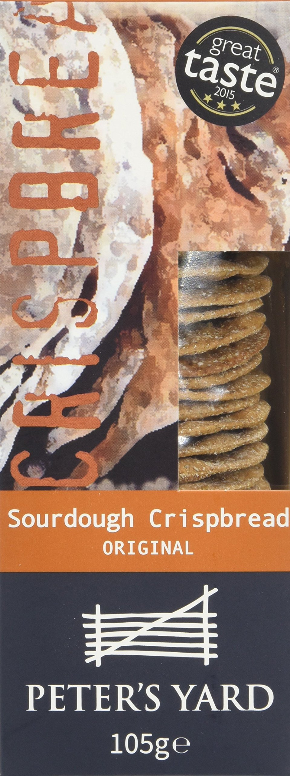 Peter's Yard Original Artisan Crispbread, 105 g