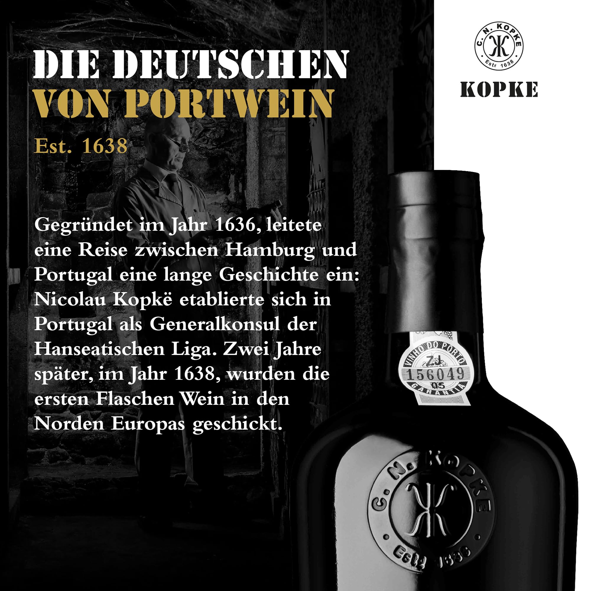 Kopke 30 Years Old TAWNY Porto 20% Vol. 0,75l in Holzkiste