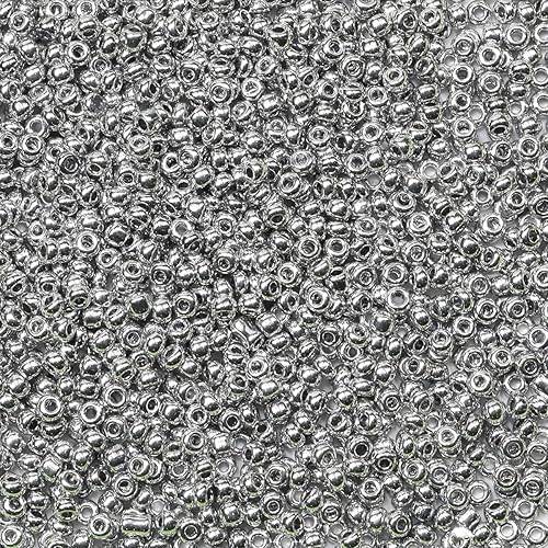 Miniatura 6 de LEECOON Cuentas de semillas de color café de 0.079 pulgadas, 3.53 onzas, aproximadamente 8800 unidades, tamaño 120, cuentas de semillas pequeñas