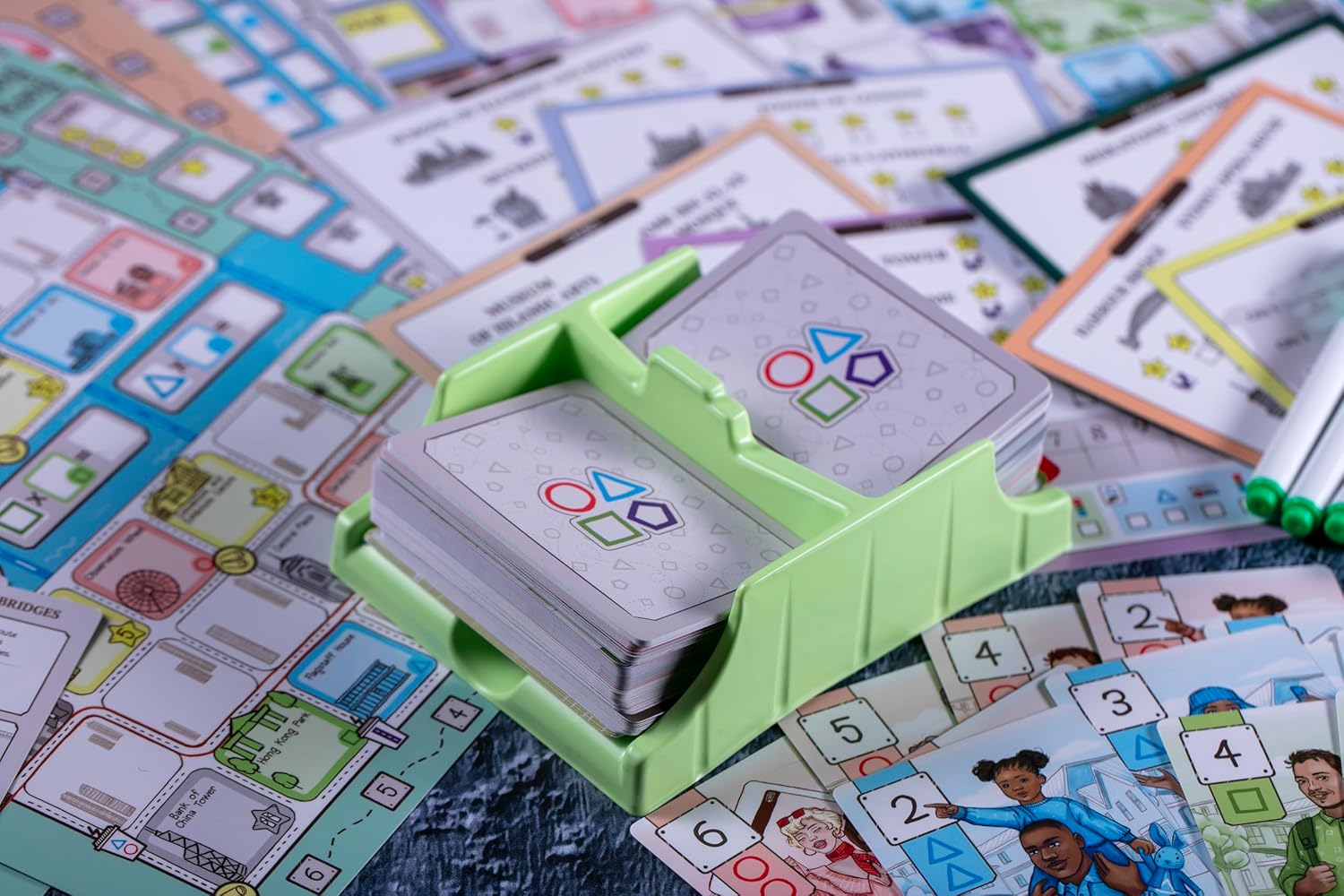 CrowD Games | En Route: A Stroll & Write Game | Flip and Write | Tourism | Route Building | for Adults and Families| Solo Mode Included | 1-4 Players | Ages 14 and up | Average Playtime 30 min