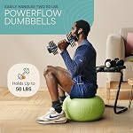 Lifepro Adjustable Dumbbell Stand for PowerFlow & Powerflow Plus Adjustable Dumbbell Set - Adjustable Dumbbell Rack Stand for Convenience & Safety When Training - Durable Adjustable Weights Stand
