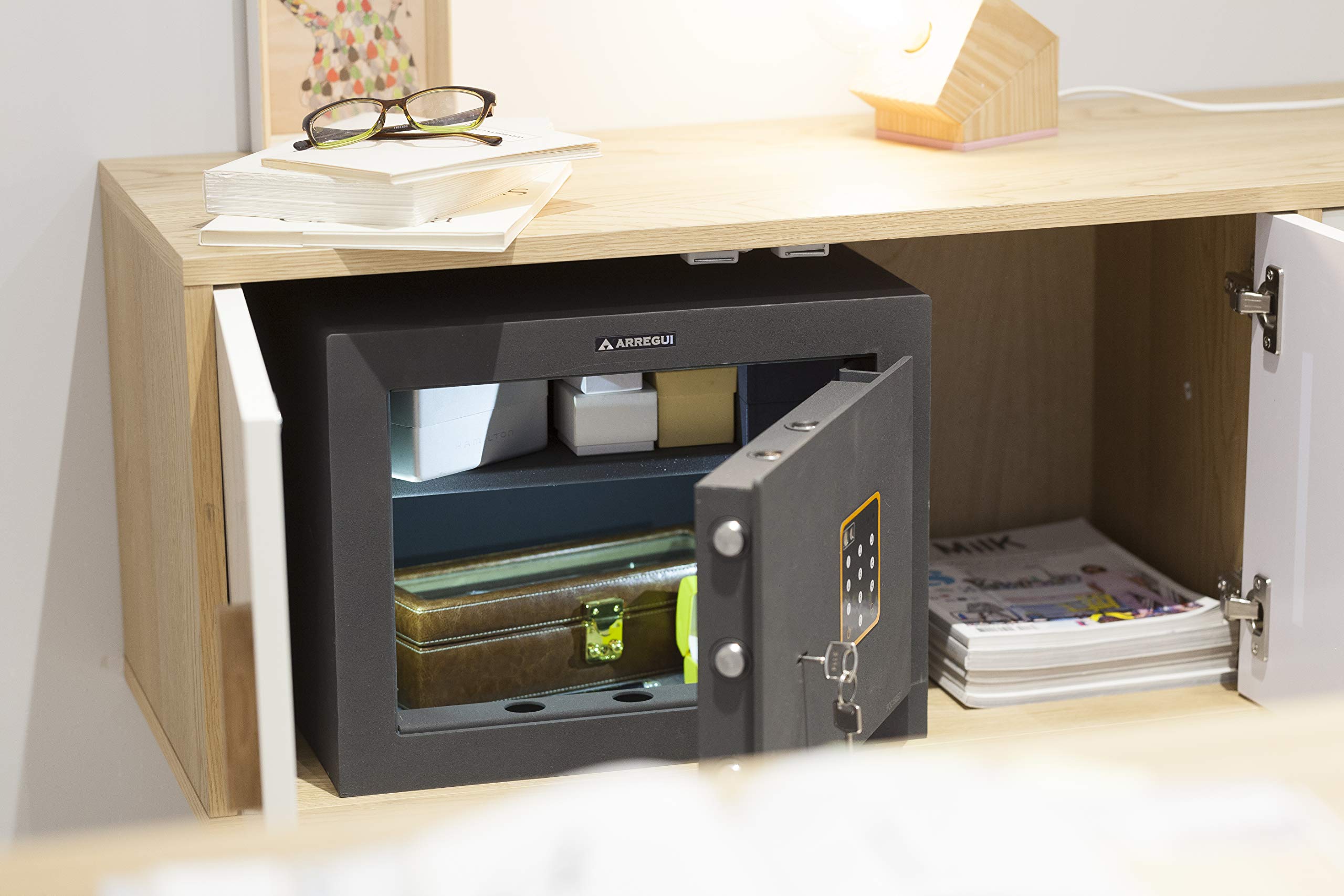 ARREGUI Plus C 180080 Tresor 57L - Sicherheitsstufe S2 Mit 2-Faktor-Schloss