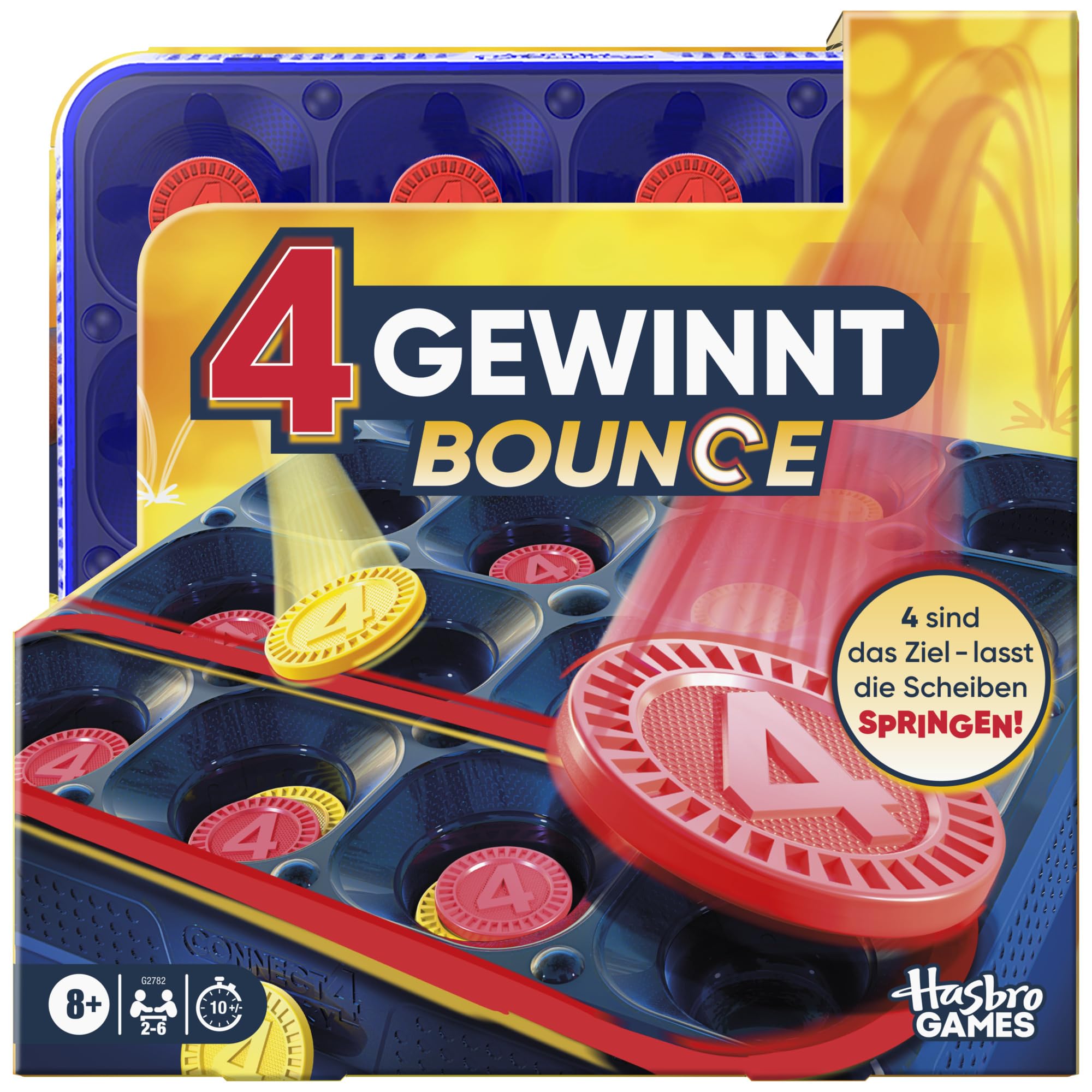 4 gewinnt Bounce Spiel - Deutsche Version