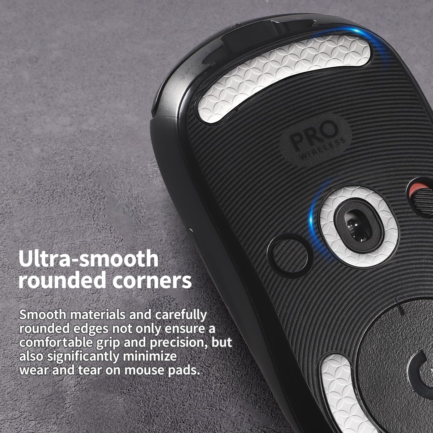 BRIMFORD Robusto Pattino Per Mouse In Vetro Per Logitech G Pro X - Foto 2