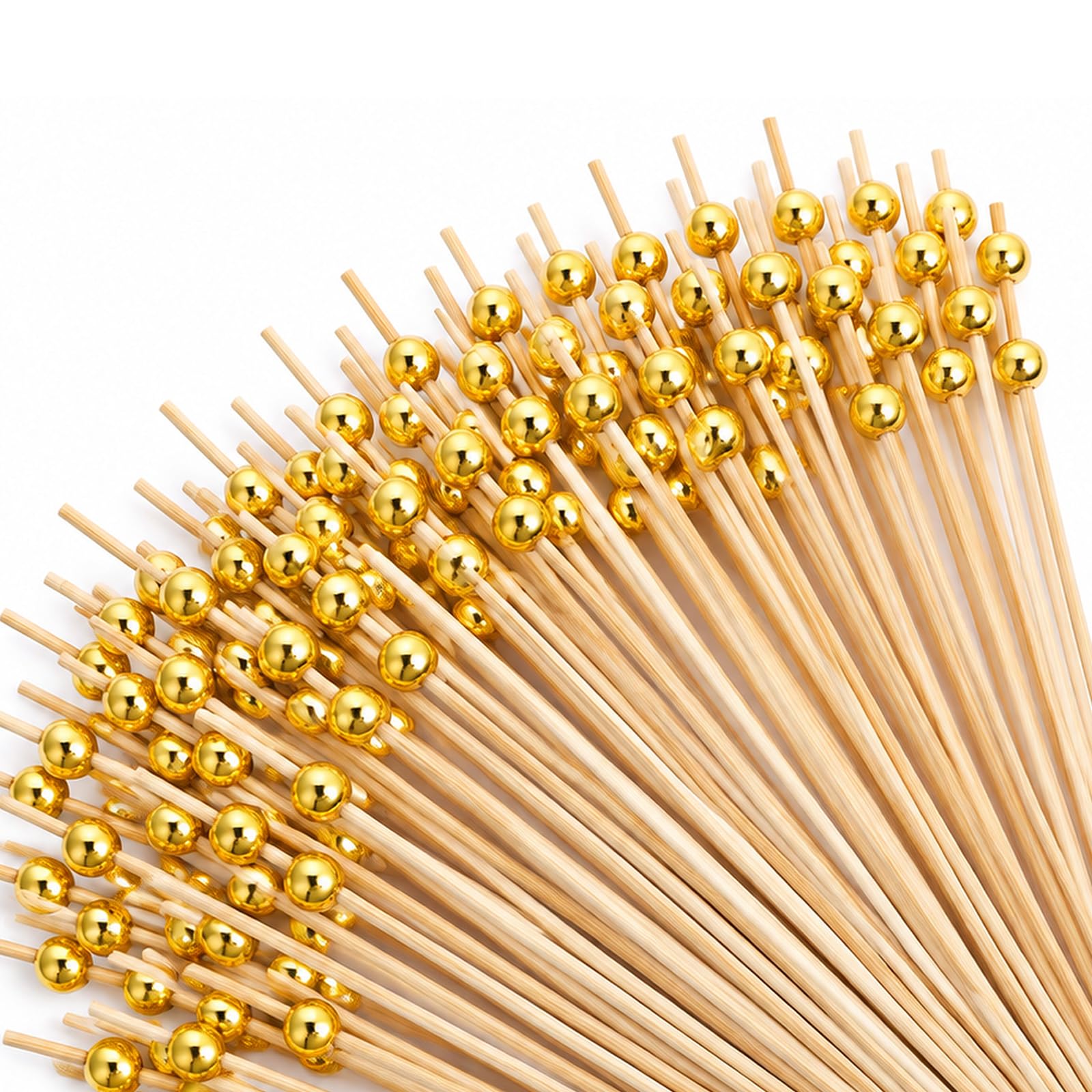 Cocktail Sticks 12cm Wooden Toothpicks Party Picks 100 Pack