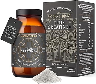 True Creatine+ - 180g - Premium Creatine Monohydrate Powder - 100% Micronized for Women - High Performance, Strength Building - Muscle Recovery, Cognitive Function, Wellness