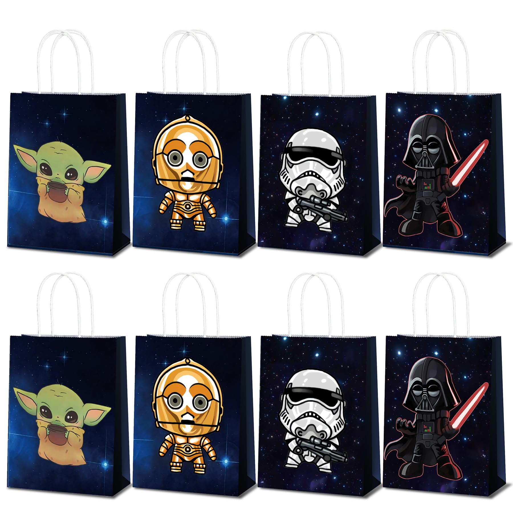 BILITOK Inspired Party Favors - 32 Pack Space Adventure Gift Bags for Birthday Decorations & Supplies (32)