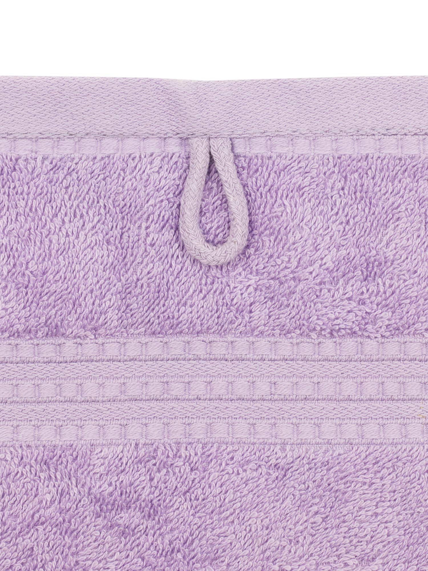 Julie Julsen® - Set di asciugamani biologici, 6 asciugamani in 32 colori, morbidi e assorbenti, 50 x 100 cm, colore: fucsia