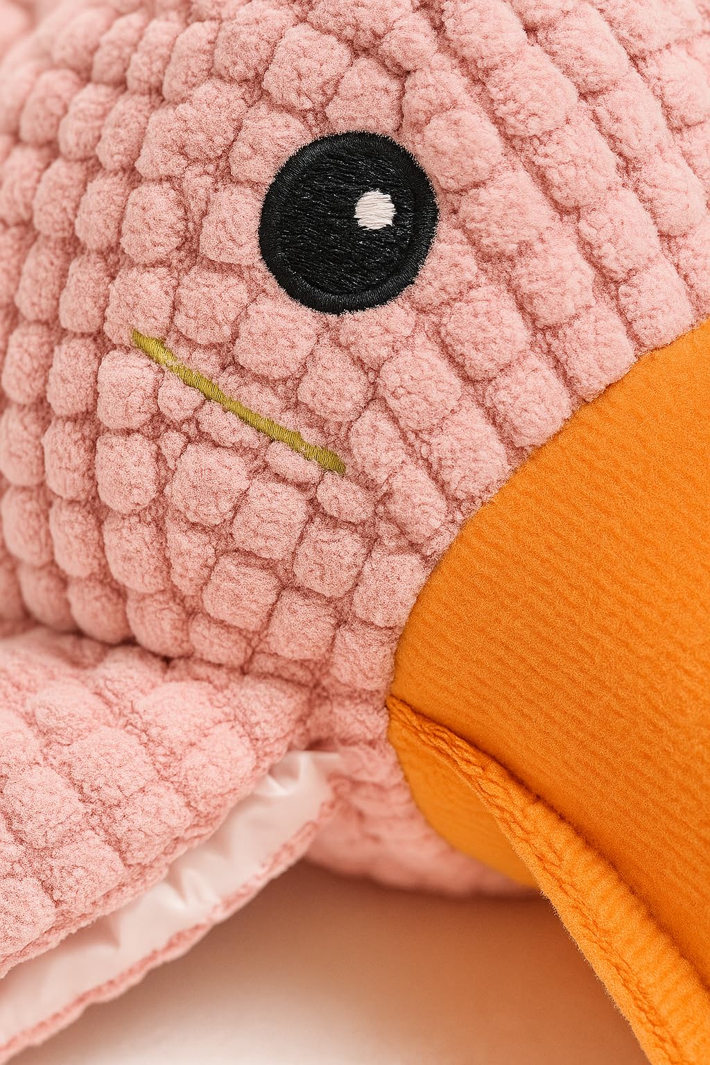 Busstier Köpek Oyuncağı Ördek Şekilli Peluş Sesli ve Hışırtılı Dayanıklı Çiğneme ve Isırma Oyuncağı Anti Stres Yumuşak Peluş Köpek Eğitim ve Oyun Oyuncağı (Pembe)