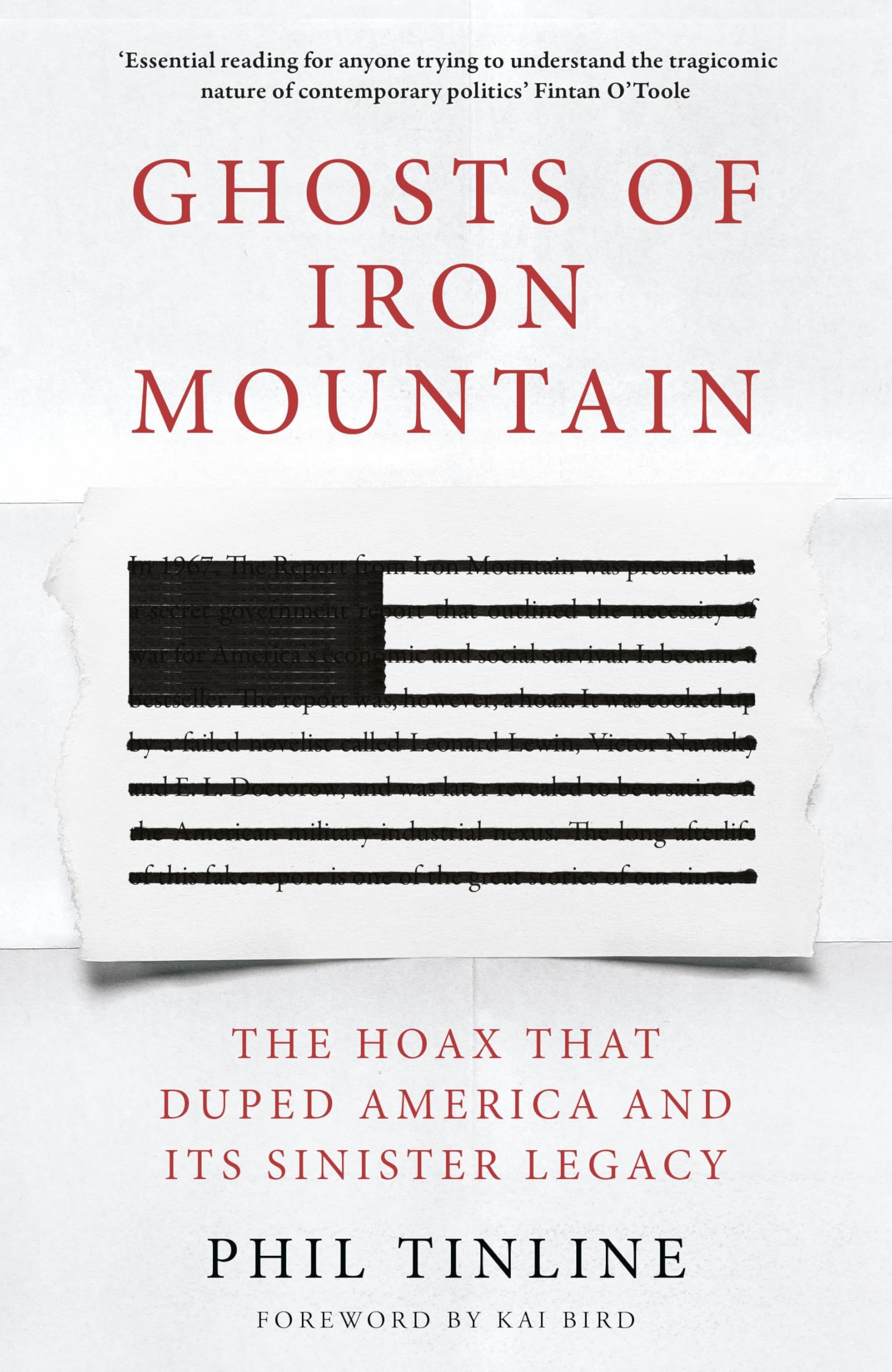 Ghosts of Iron Mountain by Phil Tinline (Hardback Book)