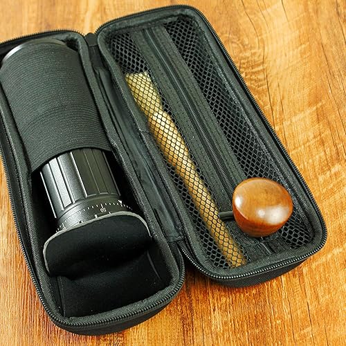 Miniatura 5 de Bolsa de viaje para máquina de café, estuche de almacenamiento de transporte, bolsa de molinillo de café manual, bolsa de viaje impermeable,