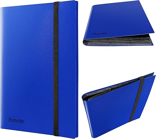 Miniatura 2 de Homotte Carpeta de tarjetas coleccionables compatible con tarjetas Pokémon, carpeta de álbum de tarjetas de 9 bolsillos, 360 tarjetas de juego de