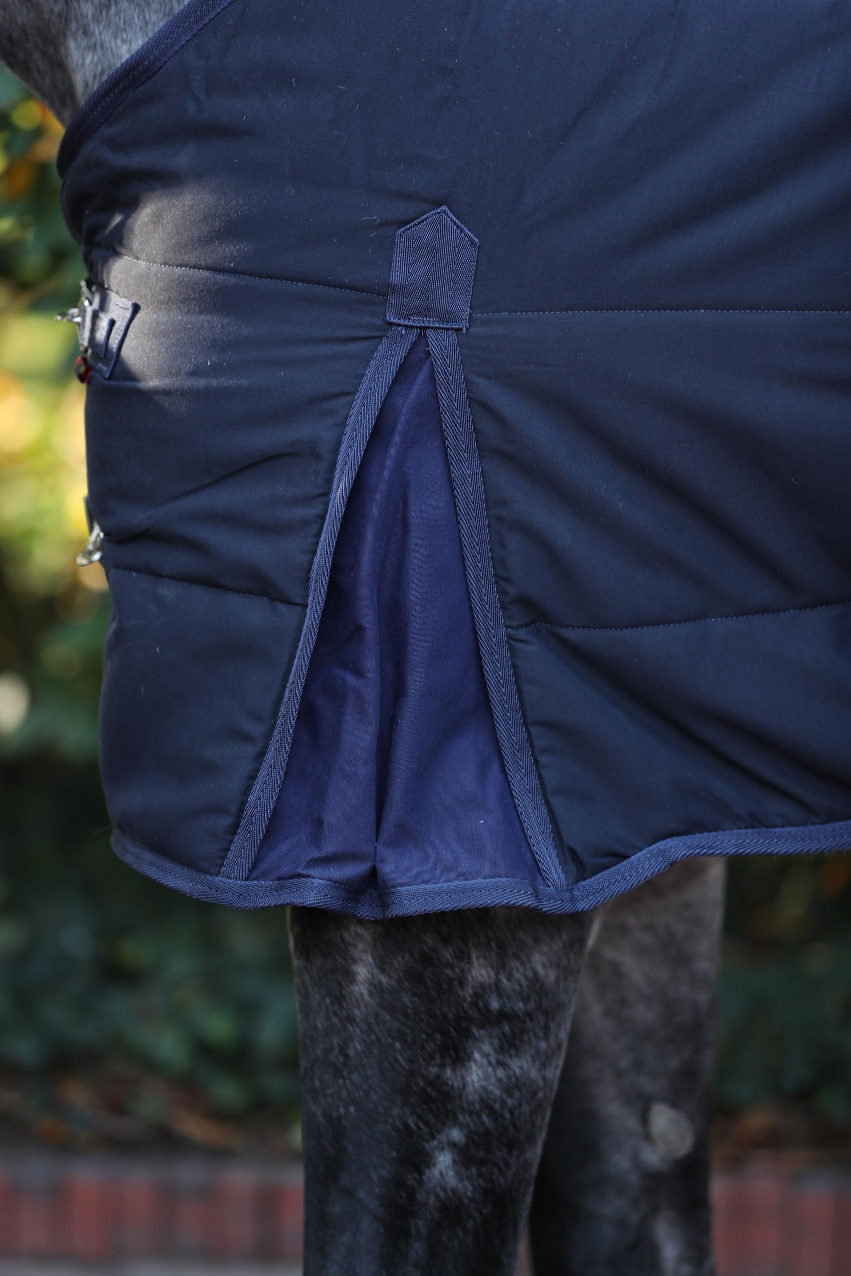 Covalliero Cop. cav. stalla RugBe Indoor 115 cm, blu