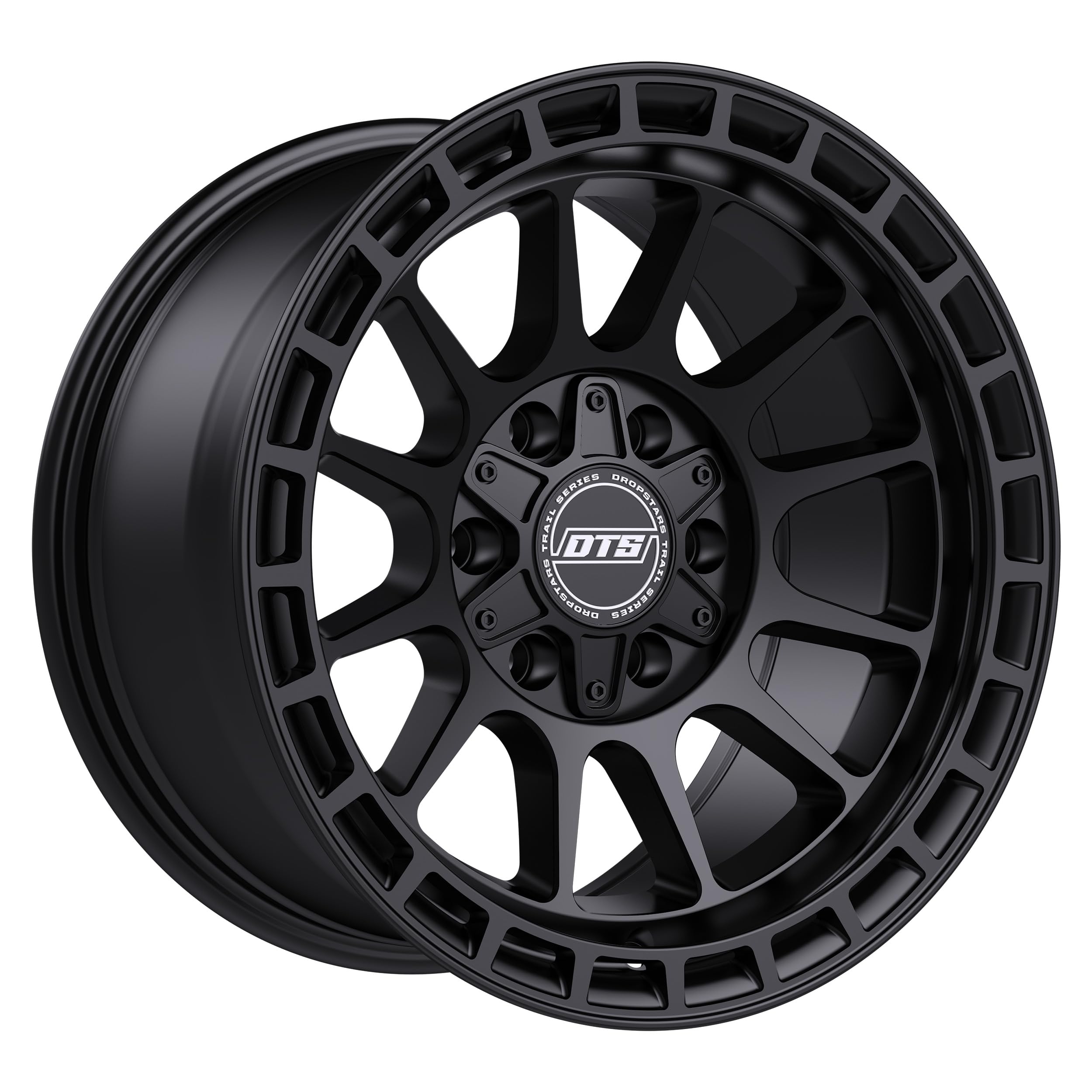 606SB Satin Black 17x8.5 6x135 / 6x5.5 0mm (606SB-7856800)