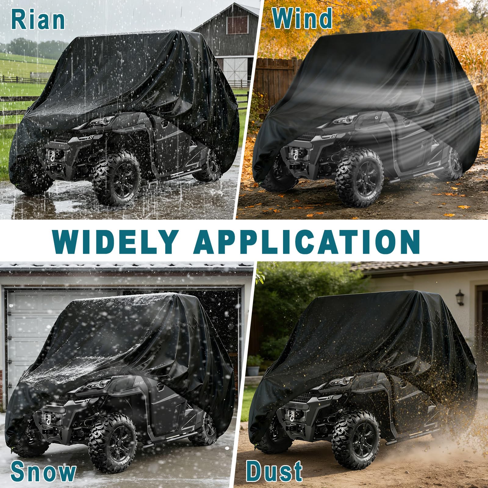 Housses De Protection Haute Performance Pour CFMOTO CF Moto ZFORCE - Durable, Résistant à L'eau, Facile à Installer, Protection Fiable Tout Terrain 2024