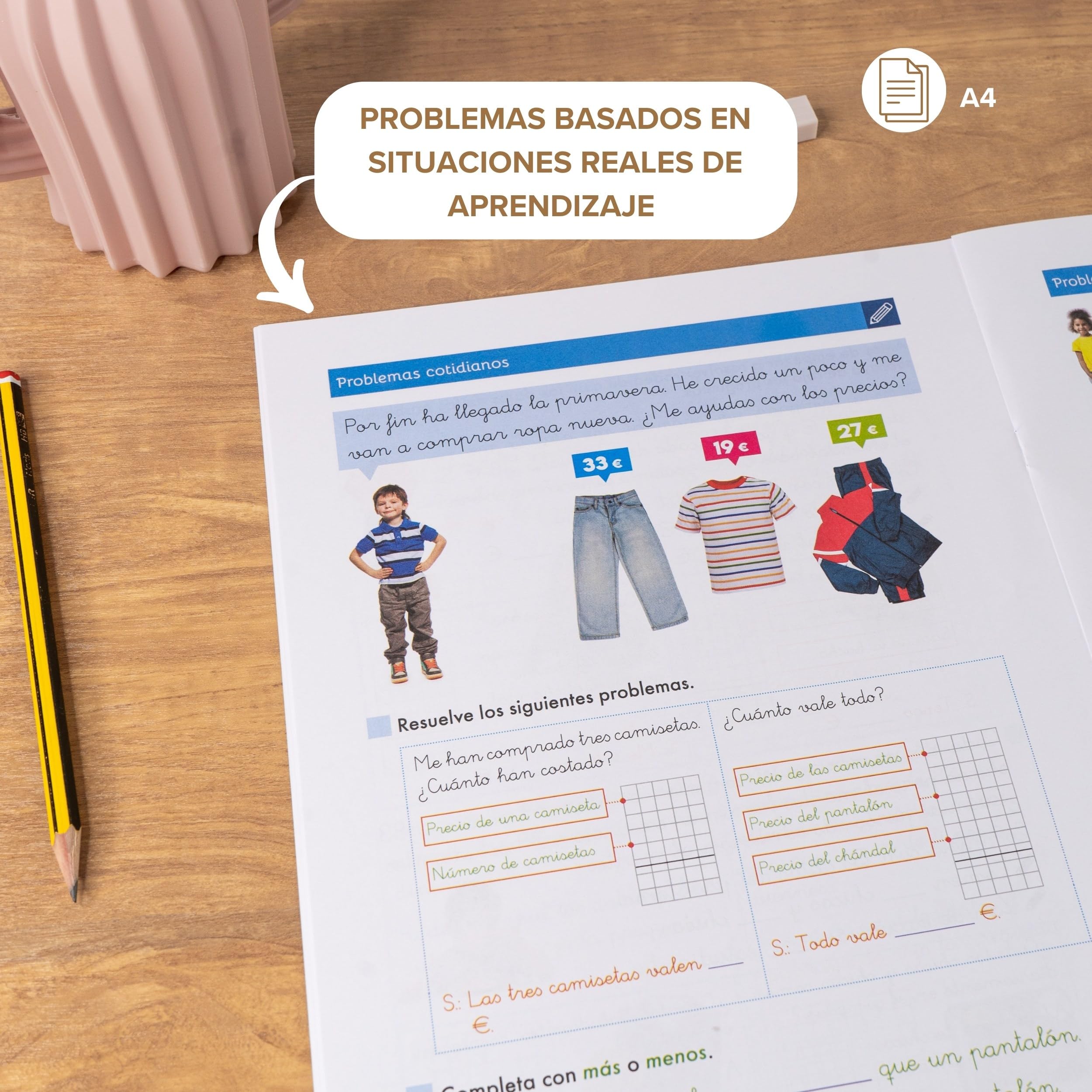 PACK PROBLEMAS MATEMATICAS 2 PRIMARIA | Sumas y Restas Con Llevadas 2 Primaria | Mis Problemas Favoritos 2.1, 2.2 y 2.3