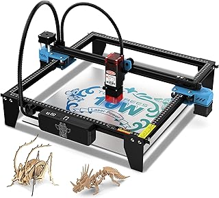 TTS-10 80W Laser Engraver Machine Laser Cutter Laser Cutting Engraving Tool for Wood Metal Aluminum Glass Leather