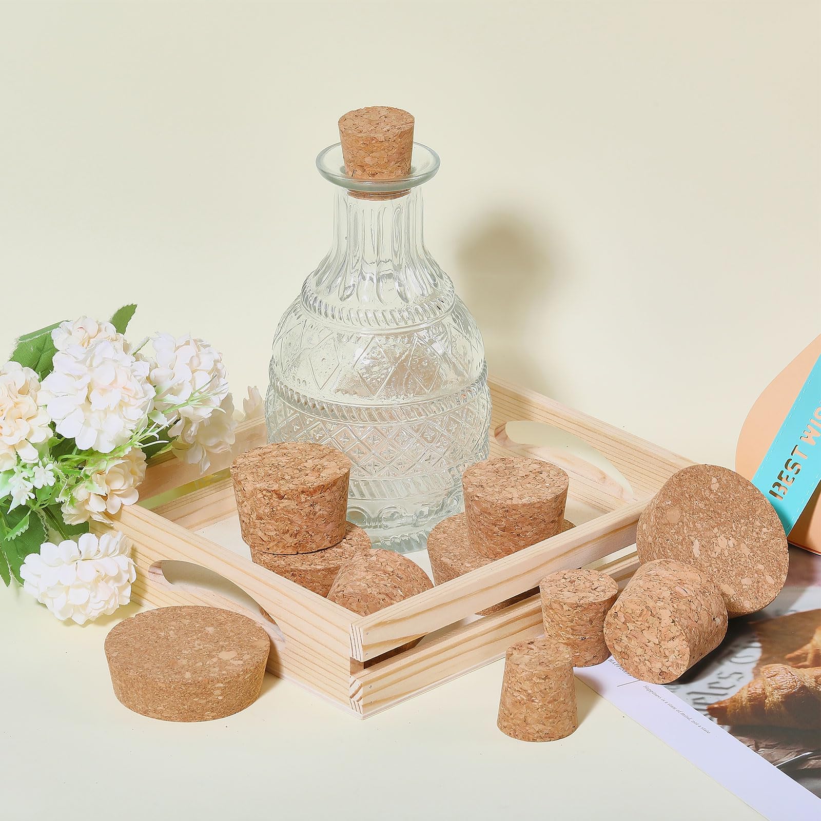 wijnkurken kunststof 38mm 100 stuks - De Wijnmaker