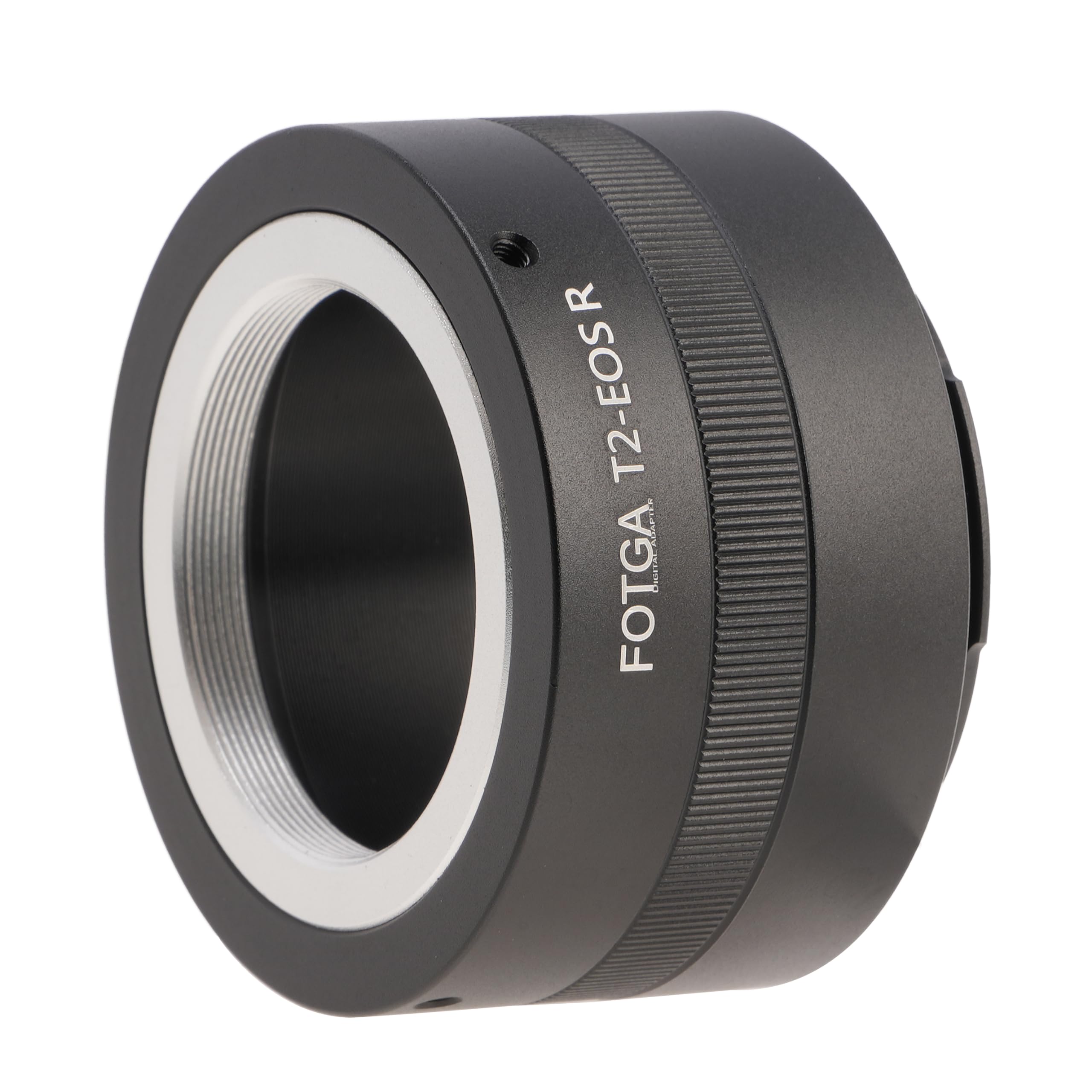 FOTGA T2-EOSR - Anello adattatore per obiettivo T2 T a fotocamera R3 R5 R5C R6 Mark II R7 R8 R10 R50 R100 RP, compatibile con fotocamere mirrorless Canon EOS R Mount