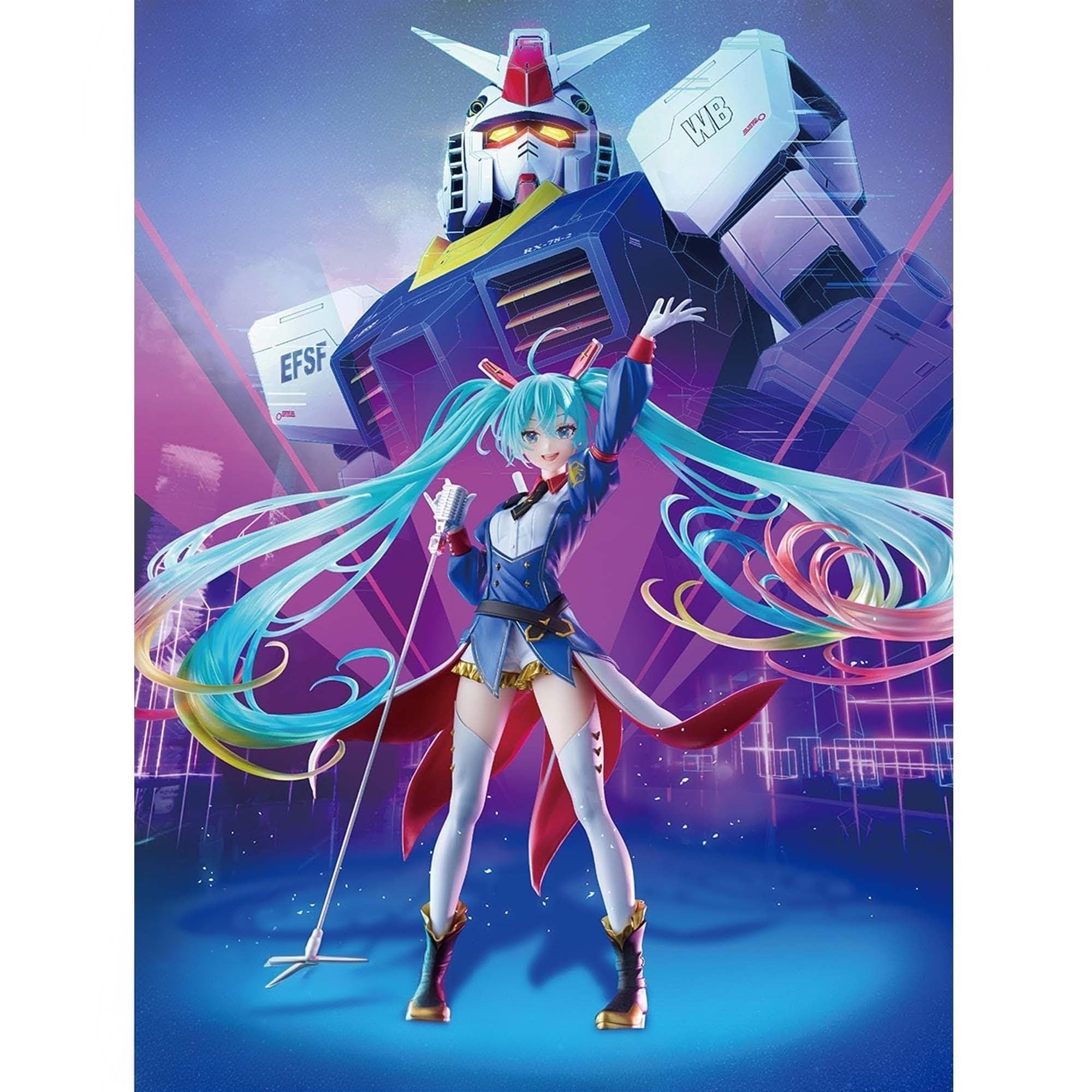 ガンダム45周年×初音ミク GUNDAM Collaboration フィギュア Amazon.co.jp: ガンダム45周年×初音ミク BANPRESTO EVOLVE-GUNDAM