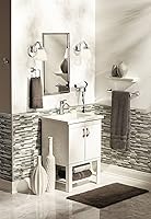 Vista 55 de Moen YB5103 Voss Collection, gancho doble para bata, YB5103CH