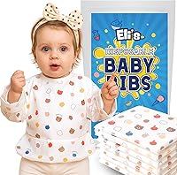 Vista 1 de Eli with Love Disposable Bibs Individually Wrapped