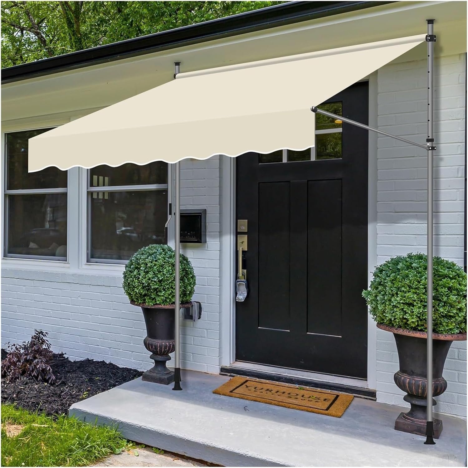 オーニングテント オーニングテント つっぱり日よけスクリーン オーニングテント オーニングテント つっぱり日よけスクリーン