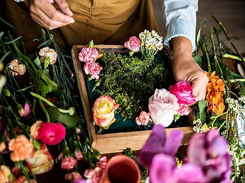Miniatura 7 de 24 piezas de bloques de espuma de flores de 3 pulgadas, kit de arreglo floral redondo de espuma de flores húmedas para flores artificiales, flores